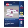 Print-To-The-Edge Microperf Business Cards W/sure Feed Technology, Color Laser, 2×3.5, White, 160 Cards, 8/sheet,20 Sheets/pk