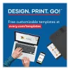 Printable Microperforated Business Cards W/sure Feed Technology, Inkjet, 2 X 3.5, Ivory, 250 Cards, 10/sheet, 25 Sheets/pack - Image 2