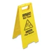 Bilingual Yellow Wet Floor Sign, 12.05 X 1.55 X 24.3 - Image 2