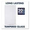 Invisamount Vertical Magnetic Glass Dry-Erase Boards, 28 X 50, White Surface - Image 5