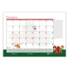 Recycled Academic Year Desk Pad Calendar, Illustrated Seasons Artwork, 22 x 17, Black Binding, 12-Month (July-June): 2023-24 - Image 3