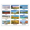 Landscape Panoramic Desk Pad, Landscapes Photography, 22 x 17, White Sheets, Clear Corners, 12-Month (Jan to Dec): 2024 - Image 3