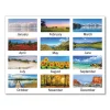 Scenic Three-Month Wall Calendar, Scenic Landscape Photography, 12 x 27, White Sheets, 14-Month (Dec to Jan): 2023 to 2025 - Image 2