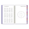 Badge Geo Weekly/Monthly Planner, 8.5 x 6.38, Purple/White/Gold Cover, 13-Month (Jan to Jan): 2024 to 2025 - Image 3
