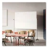 Reversible Magnetic Hygienic Porcelain Whiteboard, Satin Aluminum Frame/Stand, 72 x 48, White Surface, Ships in 7-10 Bus Days - Image 3