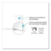 Magnetic Porcelain Whiteboard with Satin Aluminum Frame, 60.5 x 48.5, White Surface, Ships in 7-10 Business Days - Image 3