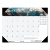 Earthscapes Recycled Monthly Desk Pad Calendar, Mountains of the World Photos, 22 x 17, Black Corners,12-Month(Jan-Dec): 2024 - Image 3