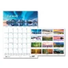 Earthscapes Recycled Monthly Wall Calendar, Scenic Beauty Photography, 12 x 16.5, White Sheets, 12-Month (Jan-Dec): 2024