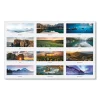 Earthscapes Recycled 3-Month Vertical Wall Calendar, Scenic Landscapes Photography, 12.25 x 26, 14-Month (Dec-Jan): 2023-2025 - Image 2