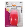 One-Hole Pencil Sharpener/Eraser Combo, 1″ x 0.75″, Randomly Assorted Colors - Image 2