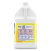 Disinfectant Deodorizing Cleaner Concentrate, Lemon Scent, 128 oz Bottle, 4/Carton - Image 2