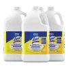 Disinfectant Deodorizing Cleaner Concentrate, Lemon Scent, 128 oz Bottle, 4/Carton