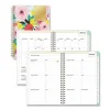 Day Designer Secret Garden Mint Frosted Weekly/Monthly Planner, 8 x 5, Multicolor Cover, 12-Month (Jan to Dec): 2024