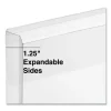 Top Opening Poly Envelopes, 1.25" Expansion, Letter Size, Clear, 10/Pack - Image 2