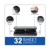 32-Sheet Easy Touch Two- To Three-Hole Punch With Cintamatic Centering, 9/32" Holes, Black/gray - Image 2