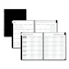 Teacher’s Weekly/Monthly Lesson Planner, One Week per Two-Page Spread (Nine Classes), 11 x 8.5, Black Cover, 2023 to 2024