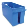 Extra-Capacity Coin Tray, Nickels, 1 Compartment, Denomination And Capacity Etched On Side, 10.5 X 4.75 X 5, Plastic, Blue - Image 2