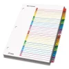 OneStep Printable Table of Contents and Dividers, 31-Tab, 1 to 31, 11 x 8.5, White, Assorted Tabs, 1 Set - Image 2