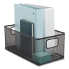 Wire Mesh Storage Box, 8.58" X 15.75" X 6.69", Black - Image 2