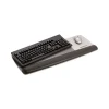Antimicrobial Gel Mouse Pad/Keyboard Wrist Rest Platform, 25.5 x 10.6, Black/Silver - Image 4