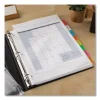 Insertable Big Tab Dividers, 8-Tab, 11.13 x 9.25, White, Assorted Tabs, 1 Set - Image 3