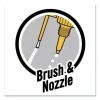 Super Glue With Brush And Nozzle Applicators, 0.35 Oz, Dries Clear - Image 3