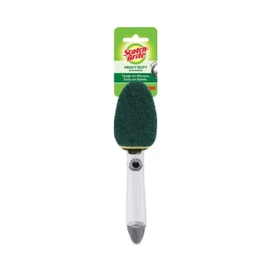 Soap-Dispensing Dishwand, 2.5 X 9.5, Yellow/green, 4/carton