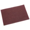 General Purpose Hand Pad, 6 X 9, Maroon, 20/box, 3 Boxes/carton - Image 2
