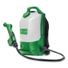 Professional Cordless Electrostatic Backpack Sprayer, 2.25 gal, 0.65" x 48" Hose, Green/Translucent White/Black