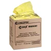 Masslinn Dust Cloths, 1-Ply, 24 x 24, Unscented, Yellow, 30/Bag, 5 Bags/Carton - Image 2