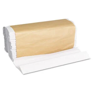 C-Fold Towels, 1-Ply, 11 x 10.13, White, 200/Pack, 12 Packs/Carton