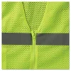 GloWear 8210Z Class 2 Economy Vest, Polyester Mesh, Large to X-Large, Lime - Image 3