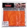 GloWear 8210Z Class 2 Economy Vest, Polyester Mesh, Zipper Closure, Large to X-Large, Orange - Image 2