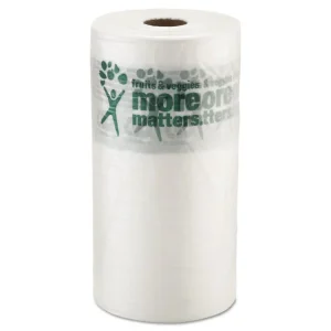 Produce Bags, 9 microns, 10″ x 15″, Clear, 1,400 Bags/Roll, 4 Rolls/Carton