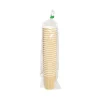 Ripple Hot Cups, 8 oz, Kraft/White, 500/Carton
