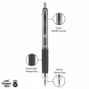 Signo 207 Gel Pen, Retractable, Medium 0.7 Mm, Assorted Ink And Barrel Colors, 5/pack - Image 2
