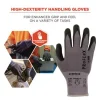 ProFlex 7000 Nitrile-Coated Gloves Microfoam Palm, Gray, X-Small, Pair, Ships in 1-3 Business Days - Image 2
