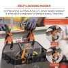 Squids 3178 Locking Aerial Bucket Hook, Tethering Pt, 9.06 x 7.09 x 2.17, Black/Orange, Max 40 lb, 2/PK,Ships in 1-3 Bus Days - Image 2