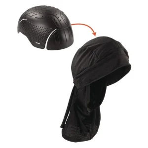 Skullerz 8941 Dreadlock Tube and Bump Cap Insert, Large/X-Large, Black, Ships in 1-3 Business Days