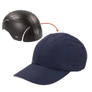Skullerz 8947 Lightweight Baseball Hat and Bump Cap Insert, Medium/Large, Navy, Ships in 1-3 Business Days