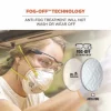 Skullerz DELLENGER Anti-Fog Safety Glasses w/Adj Temples,Black Frame,Indoor/Outdoor Polycarbonate Lens, Ships in 1-3 Bus Days - Image 2
