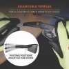 Skullerz DELLENGER Safety Glasses with Adjustable Temples, Matte Black Frame, Smoke Polycarbonate Lens, Ships in 1-3 Bus Days - Image 2