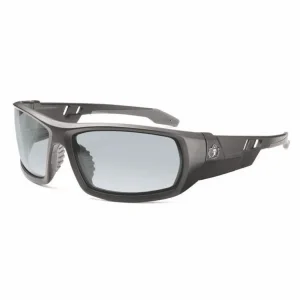 Skullerz ODIN Anti-Scratch/Enhanced Anti-Fog Safety Glasses,Black Frame, In/Outdoor Polycarbonate Lens, Ships in 1-3 Bus Days