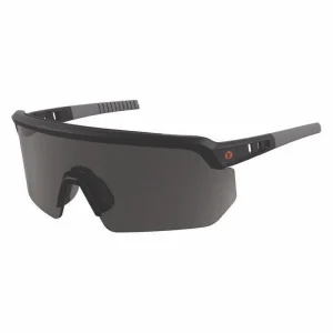 Skullerz AEGIR Safety Glasses, Matte Black Nylon Impact Frame, Smoke Polycarbonate Lens, Ships in 1-3 Business Days