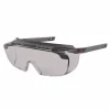 Skullerz OSMIN Safety Glasses, Matte Black Polycarbonate Frame, Indoor/Outdoor Polycarbonate Lens, Ships in 1-3 Business Days