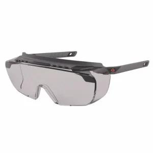 Skullerz OSMIN Anti-Scratch/Anti-Fog Safety Glasses, Matte Black Frame, Indoor/Outdoor Polycarb Lens, Ships in 1-3 Bus Days