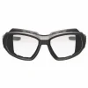 Skullerz LOKI Anti-Scratch/Anti-Fog Convert Safety Spoggles,Strap, Matte Black Frame, Clear Poly Lens, Ships in 1-3 Bus Days - Image 3