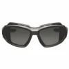 Skullerz LOKI Anti-Scratch/Anti-Fog Convert Safety Spoggles, Strap, Matte Black Frame,Smoke Poly Lens, Ships in 1-3 Bus Days - Image 3