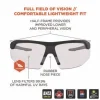 Skullerz SKOLL Anti-Scratch/Anti-Fog Safety Glasses, Matte Black Nylon Frame, In/Outdoor Polycarb Lens, Ships in 1-3 Bus Days - Image 3
