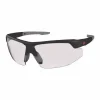 Skullerz SKOLL Anti-Scratch/Anti-Fog Safety Glasses, Matte Black Nylon Frame, Clear PolyCarb Lens, Ships in 1-3 Bus Days